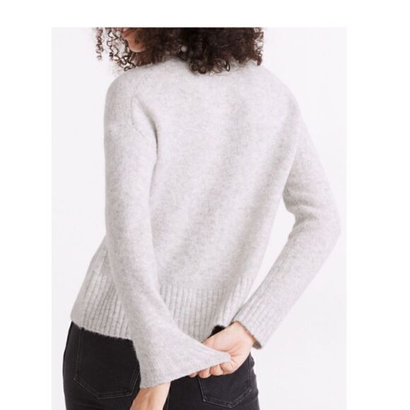 Madewell Luke Puff Neck Trim Pullover *Wool Blend* - Picture 2 of 9